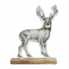 85450-Reindeer-With-Wreath-Figurine-11.5x9x2.5-image-3