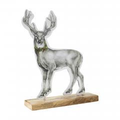 85450-Reindeer-With-Wreath-Figurine-11.5x9x2.5-image-4