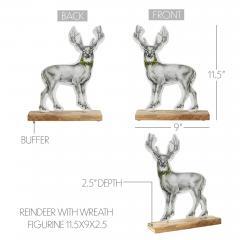 85450-Reindeer-With-Wreath-Figurine-11.5x9x2.5-image-5