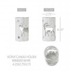 85453-Votive-Candle-Holder-Reindeer-White-4.25x2.75x2.75-image-5