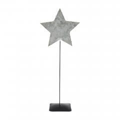 85460-Decorative-Galvanized-Metal-Star-With-Base-16x6x3-image-3