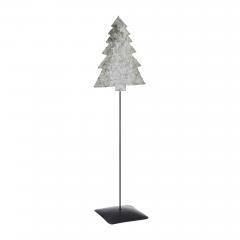 85461-Decorative-Galvanized-Metal-Christmas-Tree-With-Base-16x5x3-image-4