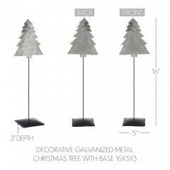 85461-Decorative-Galvanized-Metal-Christmas-Tree-With-Base-16x5x3-image-5