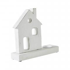 85477-Tealight-Holder-Village-House-White-9x8.25x2.5-image-4
