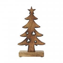 85479-Christmas-Tree-Two-Toned-White-Natural-Wooden-Figurine-10x5.5x2-image-3