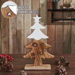 85480-Christmas-Tree-Two-Toned-White-Natural-Wooden-Figurine-13.75x8.25x2-image-6