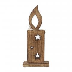85481-White-Flame-Natural-Candle-w-Stars-Wooden-Figurine-12x5x2-image-3