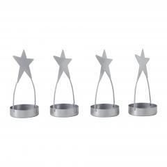 85432-Star-Tealight-Holder-Silver-Set-of-4-4x1.75x1.75-image-4