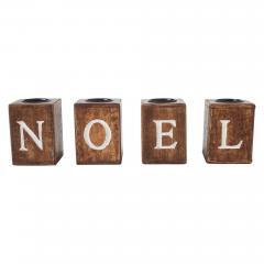 85490-Tealight-Holders-NOEL-Cube-Set-of-4-4x3x3-image-2
