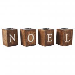 85490-Tealight-Holders-NOEL-Cube-Set-of-4-4x3x3-image-4