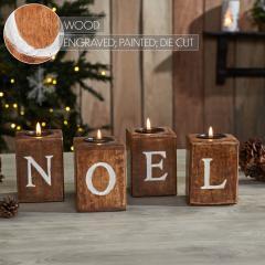 85490-Tealight-Holders-NOEL-Cube-Set-of-4-4x3x3-image-7