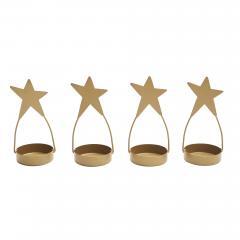 85433-Star-Tealight-Holder-Gold-Set-of-4-4x1.75x1.75-image-2