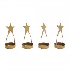 85433-Star-Tealight-Holder-Gold-Set-of-4-4x1.75x1.75-image-4