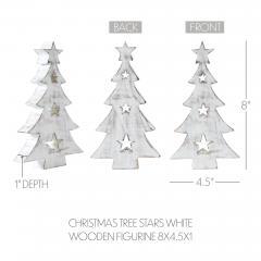 85497-Christmas-Tree-w-Stars-White-Wooden-Figurine-8x4.5x1-image-5
