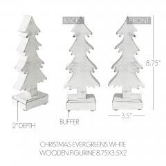 85499-Christmas-Evergreens-White-Wooden-Figurine-8.75x3.5x2-image-5