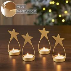 85433-Star-Tealight-Holder-Gold-Set-of-4-4x1.75x1.75-image-6