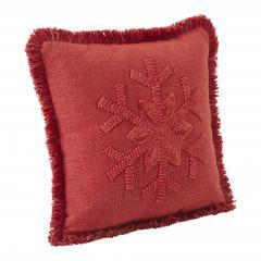85508-Red-Snowflake-Stone-Washed-Fringed-Pillow-12x12-image-4