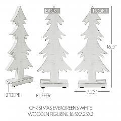 85502-Christmas-Evergreens-White-Wooden-Figurine-16.5x7.25x2.5-image-5