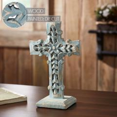 85595-Distressed-Grey-Wooden-Cross-w-Rosette-Center-Base-12-image-6
