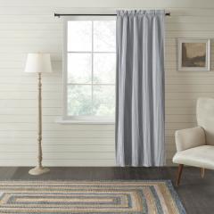 Sawyer Mill Blue Ticking Stripe Blackout Panel 84x40