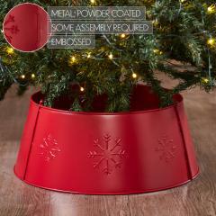 85439-Snowflake-Christmas-Tree-Collar-Metal-Barn-Red-8x20x20-image-7