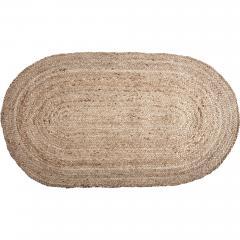 70189-Natural-Jute-Rug-Oval-w-Pad-27x48-image-2