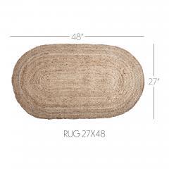 70189-Natural-Jute-Rug-Oval-w-Pad-27x48-image-3