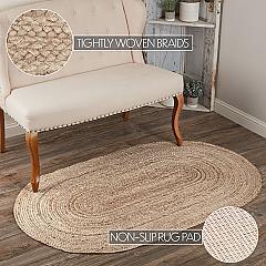 69386-Natural-Jute-Rug-Oval-w-Pad-36x60-image-4