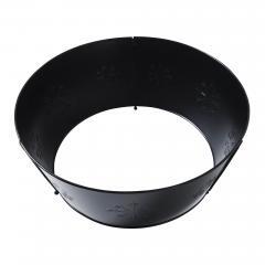 85441-Snowflake-Christmas-Tree-Collar-Metal-Charcoal-8x20x20-image-3