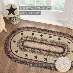 67006-Colonial-Star-Jute-Rug-Oval-w-Pad-27x48-image-4
