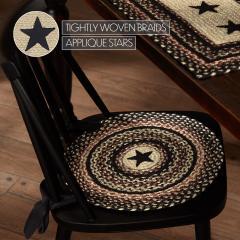 67022-Colonial-Star-Jute-Chair-Pad-Applique-Star-15-inch-Diameter-image-4