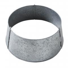 85442-Snowflake-Christmas-Tree-Collar-Metal-Galvanized-8x20x20-image-2