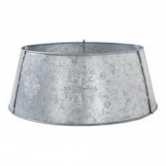 85442-Snowflake-Christmas-Tree-Collar-Metal-Galvanized-8x20x20-image-5