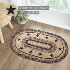 81332-Colonial-Star-Jute-Rug-Oval-24x36-image-5