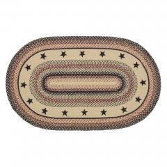 81333-Colonial-Star-Jute-Rug-Oval-w-Pad-36x60-image-2