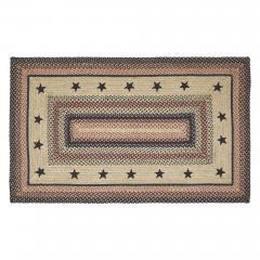 81335-Colonial-Star-Jute-Rug-Rect-w-Pad-36x60-image-2