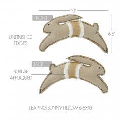 88435-Spring-In-Bloom-Leaping-Bunny-Pillow-6.6x10-image-4