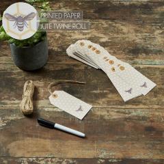 88453-Buzzy-Bees-Bee-Paper-Tag-4.75x2.25-w-Twine-Set-of-50-image-5
