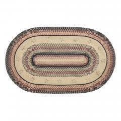 81333-Colonial-Star-Jute-Rug-Oval-w-Pad-36x60-image-3