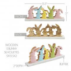 88464-Bunny-Hop-Wooden-5-Bunny-Silhouettes-5x13.5x2-image-6