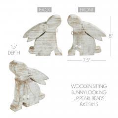 88470-Bunny-Hop-Wooden-Sitting-Bunny-Looking-Up-w-Pearl-Beads-8x7.5x1.5-image-5