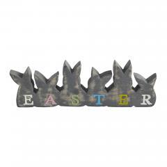 88471-Bunny-Hop-Wooden-Easter-Sign-w-6-Bunny-Silhouettes-4x11.5x1-image-2