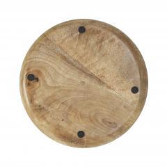 88477-Bunny-Hop-Wooden-Plate-White-w-Bunny-9.75-inch-Diameter-image-3