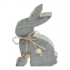 88485-Bunny-Hop-Wooden-Sitting-Bunny-Grey-w-Natural-Beads-6x4x1-image-2