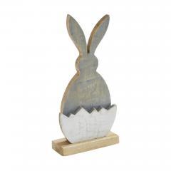 88487-Bunny-Hop-Wooden-Half-Egg-w-Grey-Bunny-Silhouette-10.5x5x2.5-image-4