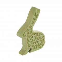 88488-Bunny-Hop-Wooden-Sitting-Bunny-In-Green-8.75x6.5x1.5-image-4