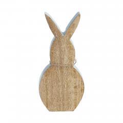 88493-Spring-In-Bloom-Wooden-Enamel-Edge-Bunny-w-Natural-Beads-10.75x5x1.5-image-3