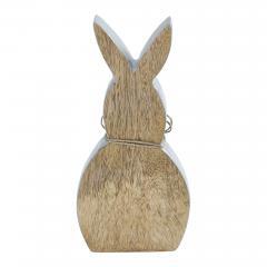 88494-Spring-In-Bloom-Wooden-Enamel-Edge-Bunny-w-Natural-Beads-8.5x4x1.5-image-3