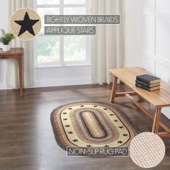 81333-Colonial-Star-Jute-Rug-Oval-w-Pad-36x60-image-5