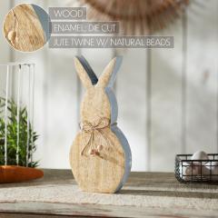 88494-Spring-In-Bloom-Wooden-Enamel-Edge-Bunny-w-Natural-Beads-8.5x4x1.5-image-6